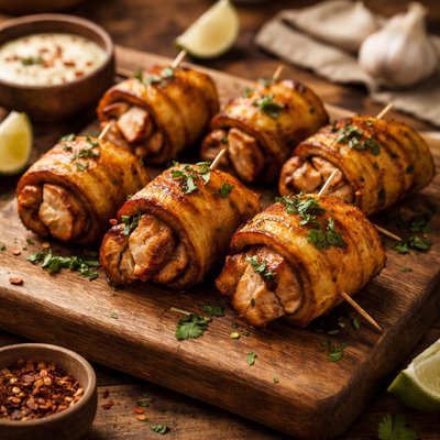 Image of Plantain Chicken Rolls
