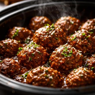 Image of Please Make Those Meatballs Crockpot Meatballs