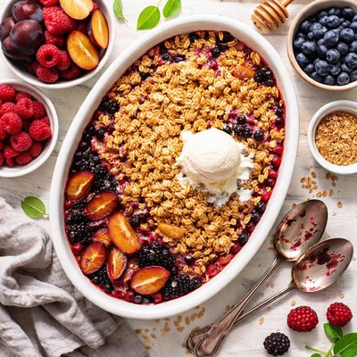 Image of Plum Berry Crisp