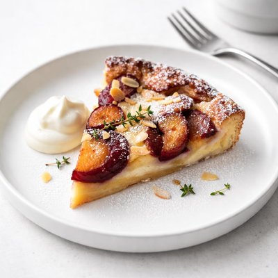 Image of Plum Clafouti