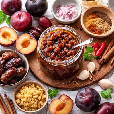 Image of Plum Date Chutney