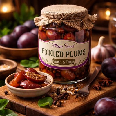 Image of Plum Good Pickled Plums