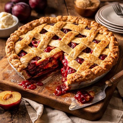Image of Plum Good Pie by Southern Living