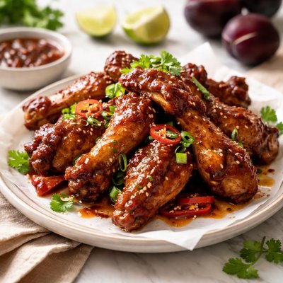 Image of Plum Sauced Wings