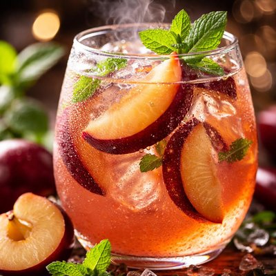 Image of Plum Wine Spritzer