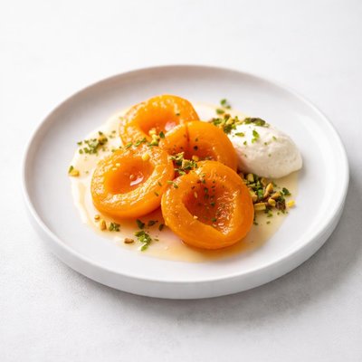 Image of Poached Apricots