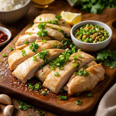 Image of Poached Chicken