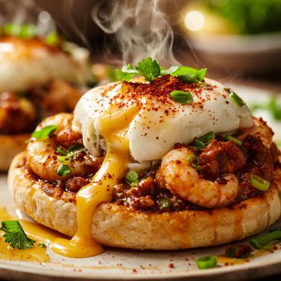 Image of Poached Eggs New Orleans