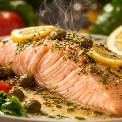 Image of Poached Fillet of Trout