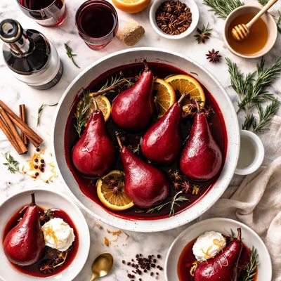 Image of Poached Red Pear Zinfandel