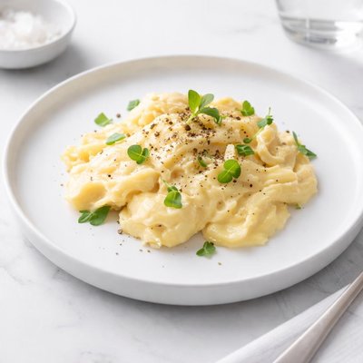 Image of Poached Scrambled Eggs