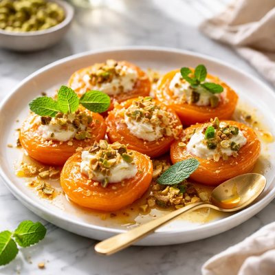 Image of Poached Turkish Apricots