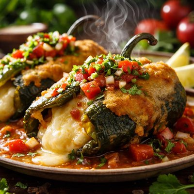 Image of Poblano Chile Rellenos