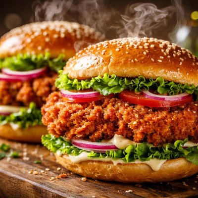 Image of Poifect Cluck Cluck Burgers Chicken Burgers