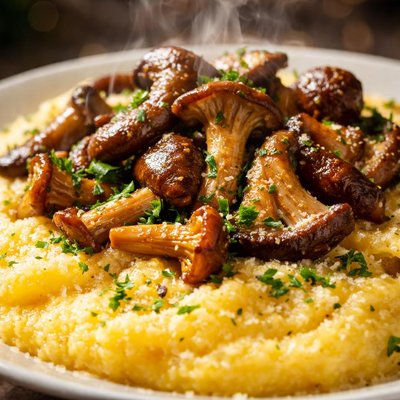 Image of Polenta and Mushrooms