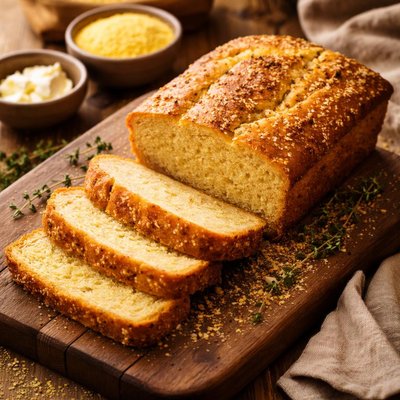 Image of Whole30 Polenta Bread