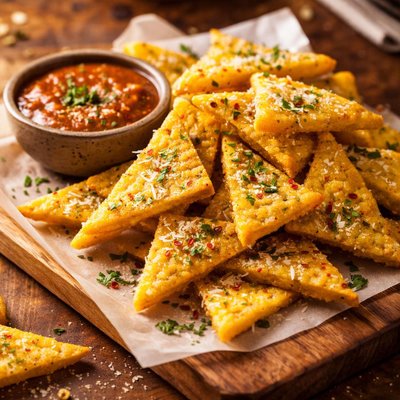 Image of Polenta Cornmeal Chips