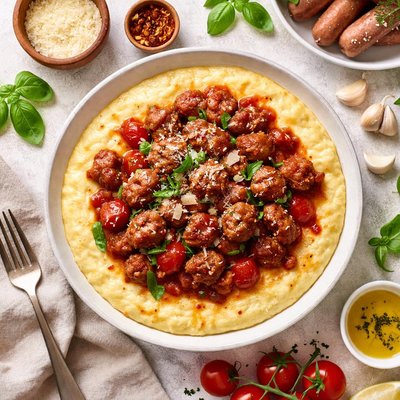 Image of Polenta with Italian Sausage