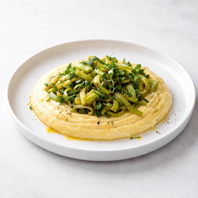 Image of Polenta with Leeks
