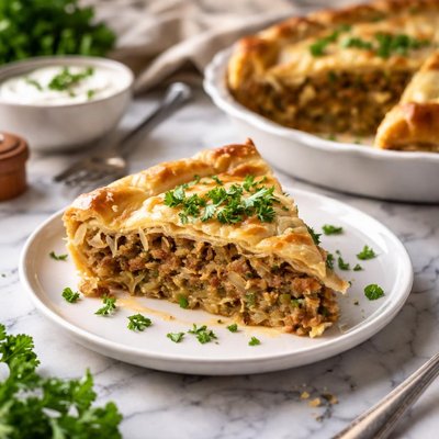 Image of Polish American Cabbage Pie