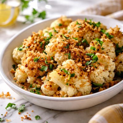 Image of Polish Cauliflower with Breadcrumbs