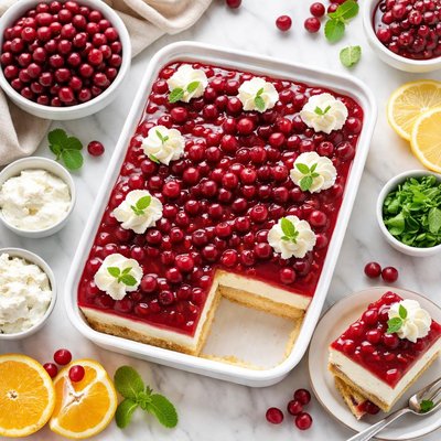 Image of Polish Cranberry Dessert
