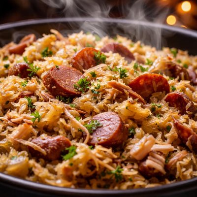 Image of Polish Crock Pot Sauerkraut