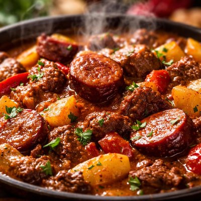 Image of Polish Goulash with Kielbasa