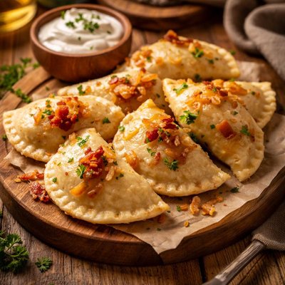Image of Polish Pierogi Cheese Filling