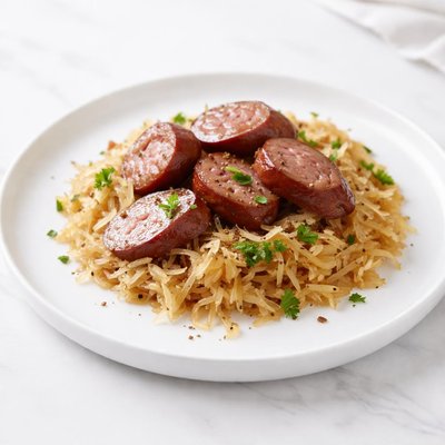 Image of Polish Sausage Sauerkraut