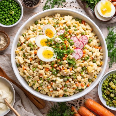 Image of Polish Vegetable Potato Salad