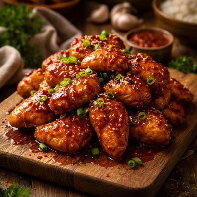 Image of Pollo Agridulce Sweet and Spicy Chicken