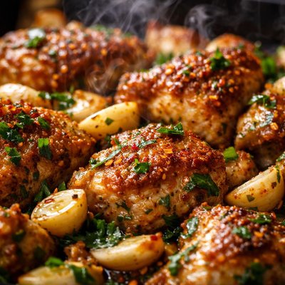 Image of Pollo Al Ajillo Chicken and Garlic