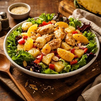 Image of Polynesian Chicken Salad Diabetic