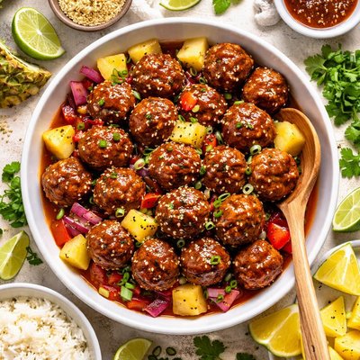 Image of Polynesian Glazed Meatballs