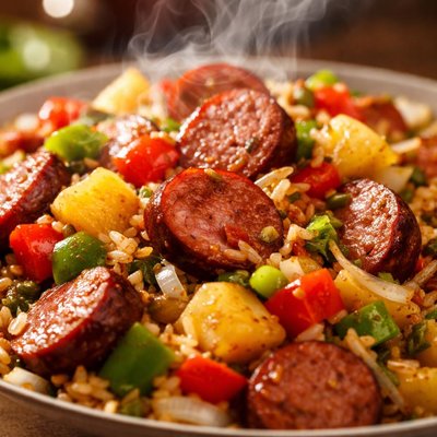 Image of Polynesian Sausage Supper