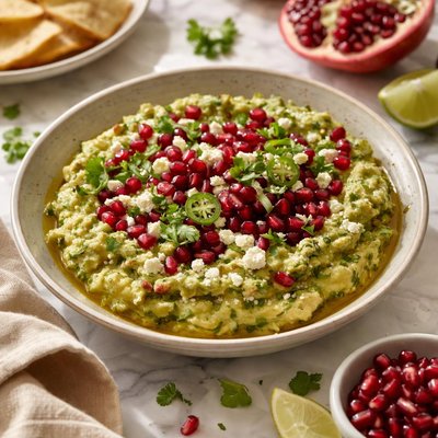 Image of Pomegranate and Avocado Dip