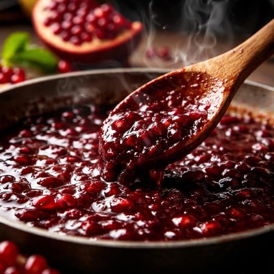 Image of Pomegranate Juice Reduction Sauce