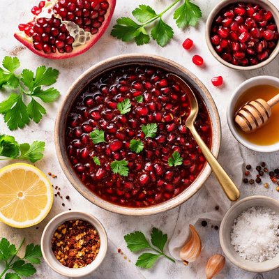 Image of Whole30 Pomegranate Sauce