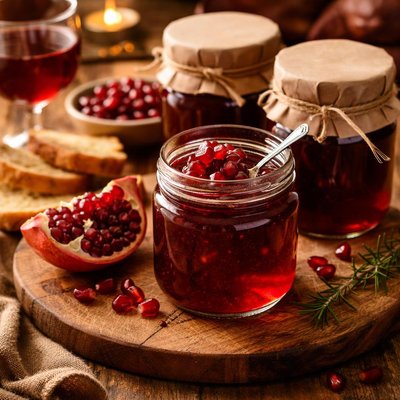 Image of Pomegranate Wine Jelly