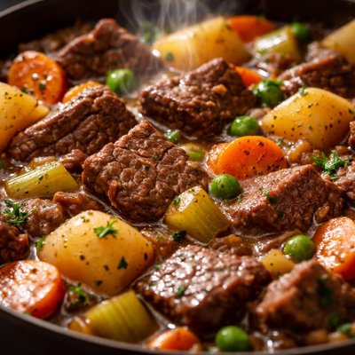 Image of Poor Mans Skillet Beef Stew