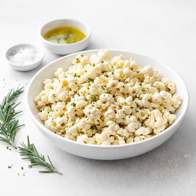Image of Popcorn with Rosemary Infused Oil