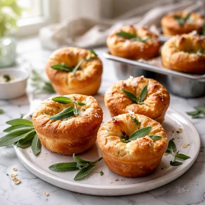 Image of Popovers with Sage