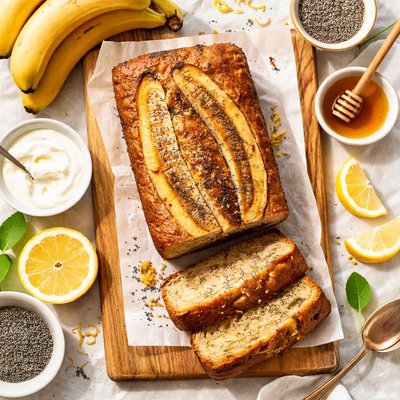 Image of Poppy Banana Loaf