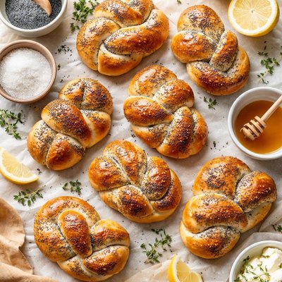Image of Poppy Seed Bowknots