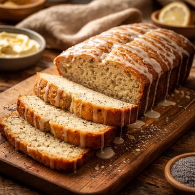 Image of Vegan Poppy Seed Bread