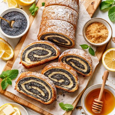 Image of Vegan Poppy Seed Roll