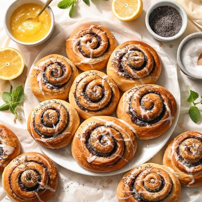 Image of Poppy Seed Sweet Rolls