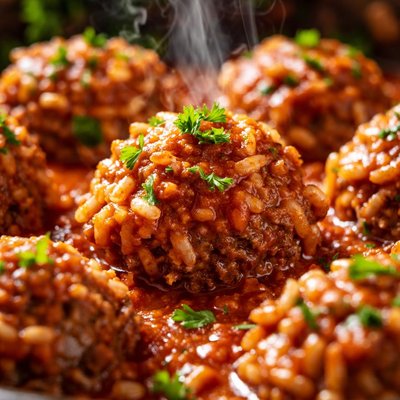 Image of Porcupine Meatballs