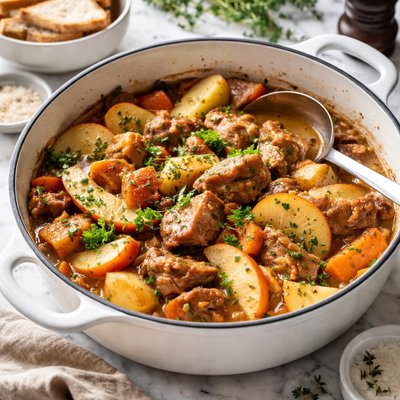 Image of Pork and Apple Hot Pot